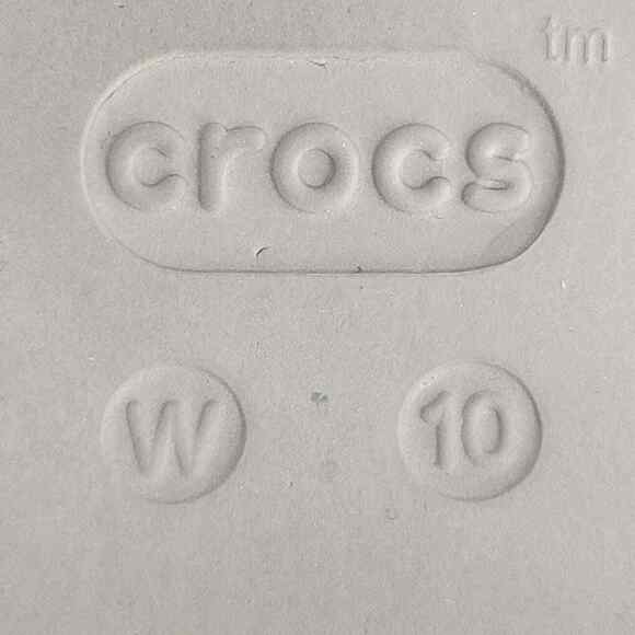 Crocs Patricia Wedge Slide Sandal Womens Size 10 Beige Brown Tan - Picture 8 of 8